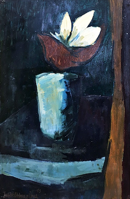 Julide Atılmaz imzalı tablo — Yağlı Boya, 50×34 cm, 8.000 TL müzayede satışı