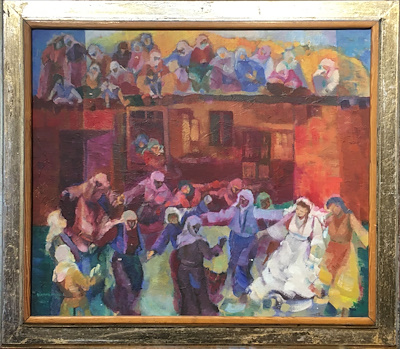 Şükran Pekmezci imzalı tablo — Yağlı Boya, 45×55 cm, 25.000 TL müzayede satışı