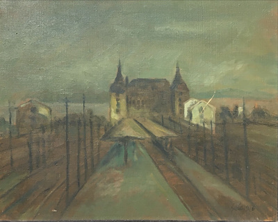 Selahattin Yıldırım imzalı tablo — Yağlı Boya, 33×41 cm, 20.000 TL müzayede satışı