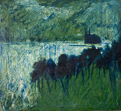 Muhsin Kut imzalı tablo — Yağlı Boya, 84×92 cm, 210.000 TL müzayede satışı