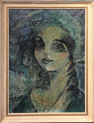 Atilla Tos imzalı tablo — Yağlı Boya, 61×46 cm, 4.750 TL müzayede satışı