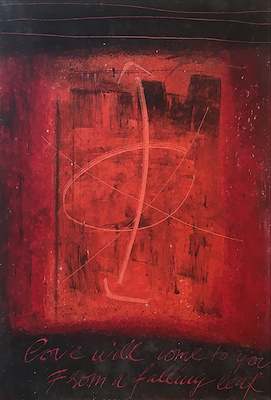 Emine Sılan imzalı tablo — Karışık Teknik, 27×20 cm, 750 TL müzayede satışı