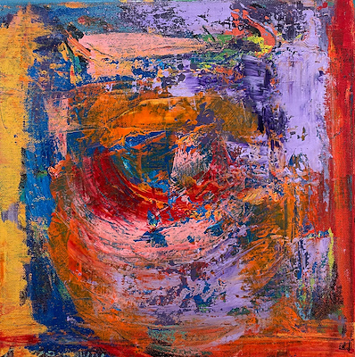 Firuze Malkoç imzalı tablo — Yağlı Boya, 30×30 cm, 1.500 TL müzayede satışı