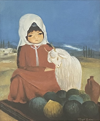Turgut Zaim imzalı tablo, 110.000 TL müzayede satışı