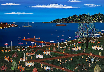 Bayram Gümüş imzalı tablo, 160.000 TL müzayede satışı