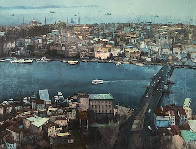 Kadir Ablak imzalı tablo, 47.500 TL müzayede satışı