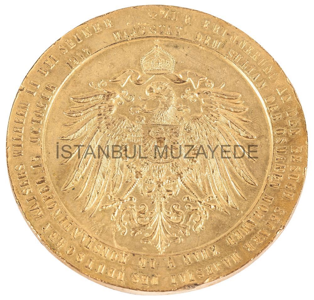 The Golden Gallop 4点まとめ売り ALMAN MÜLÂKATI MADALYASI İhdas Tarihi 1333 (1917) Altın Vermeyli