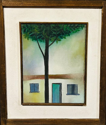 Niyazi Toptoprak imzalı tablo — Yağlı Boya, 24×18 cm, 12.000 TL müzayede satışı