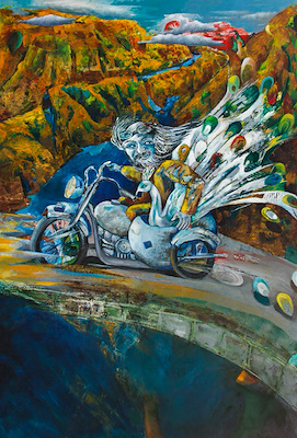 Ümit Yiğit imzalı tablo — Yağlı Boya, 150×100 cm, 25.000 TL müzayede satışı