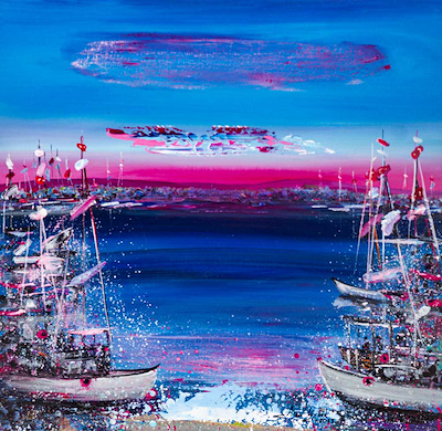 Arzu Tüybek imzalı tablo — Yağlı Boya, 50×50 cm, 5.500 TL müzayede satışı