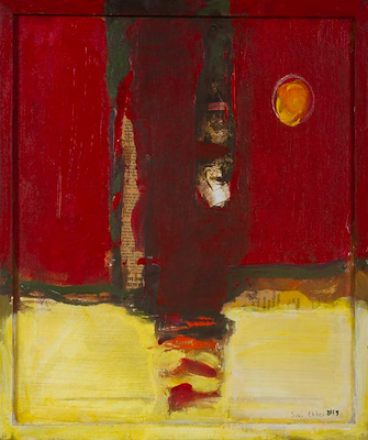 Maria Ekici imzalı tablo — Yağlı Boya, 40×40 cm, 1.000 TL müzayede satışı