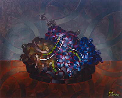 İbrahim Örs imzalı tablo — Serigrafi, 50×60 cm, 8.000 TL müzayede satışı