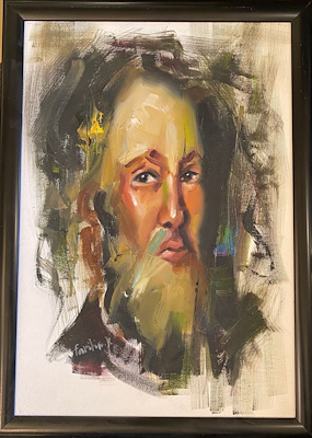 Fariba Karimi imzalı tablo — Yağlı Boya, 40×28 cm, 1.000 TL müzayede satışı