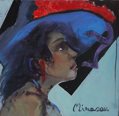 Mira Koldaş imzalı tablo — Yağlı Boya, 30×30 cm, 2.500 TL müzayede satışı