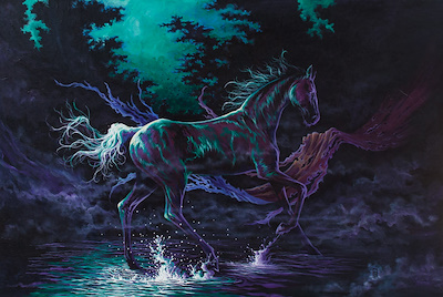 Mahmut Başer imzalı tablo — Akrilik Boya, 70×100 cm, 10.000 TL müzayede satışı