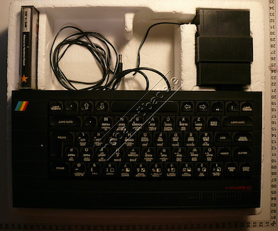 OBJE-Sinclair ZX-Spectrum+ Kişisel Bilgisayar 1980'ler Çalışır