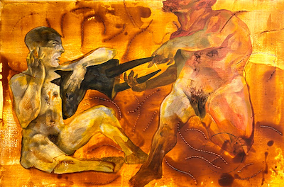 Mustafa Horasan imzalı tablo — Yağlı Boya, 60×90 cm, 150.000 TL müzayede satışı