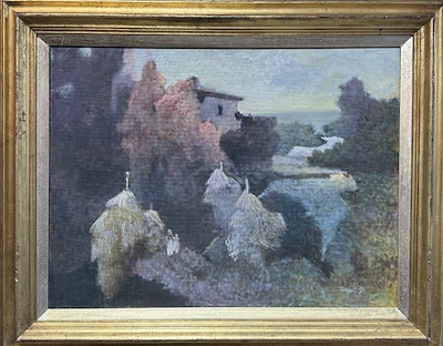 Turgut Uzunömeroğlu imzalı tablo — Yağlı Boya, 61×46 cm, 18.000 TL müzayede satışı