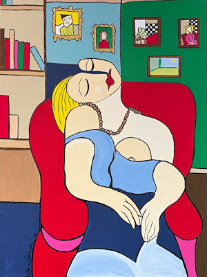 Kübra Örçün imzalı tablo — Yağlı Boya, 80×60 cm, 5.000 TL müzayede satışı