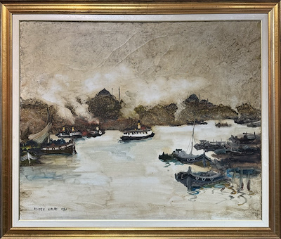 Necdet Kalay imzalı tablo — Yağlı Boya, 80×100 cm, 225.000 TL müzayede satışı