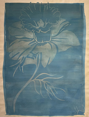 Abidin Dino imzalı tablo — Guaj, 70×50 cm, 450.000 TL müzayede satışı