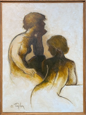 Orhan Taylan imzalı tablo — Yağlı Boya, 80×60 cm, 75.000 TL müzayede satışı