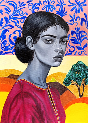 Gündüz Erdinç imzalı tablo — Yağlı Boya, 34×24 cm, 8.000 TL müzayede satışı