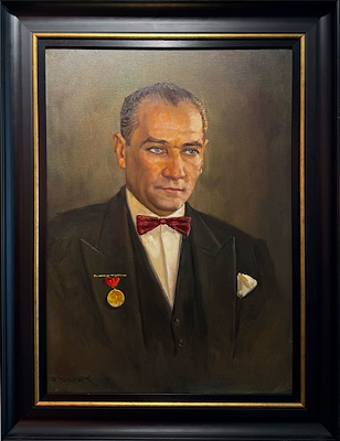 Remzi Taşkıran imzalı tablo — Yağlı Boya, 70×50 cm, 20.000 TL müzayede satışı