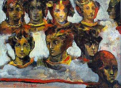 Yusuf Ziya Aygen imzalı tablo — Akrilik Boya, 30×40 cm, 33.000 TL müzayede satışı