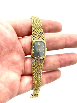 Raymond Weil-18K Gold Electroplated Raymond Weil Bayan Saati