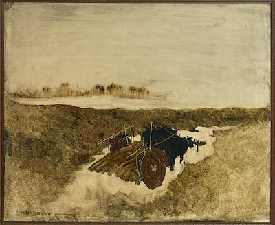 Necdet Kalay imzalı tablo — Yağlı Boya, 83×100 cm, 315.997 TL müzayede satışı
