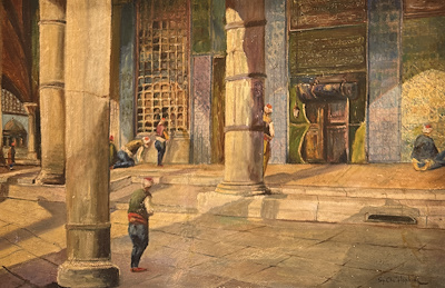 Sp. Christophidis (19.yuzyil). imzalı tablo — 27×41 cm, 248.284 TL müzayede satışı
