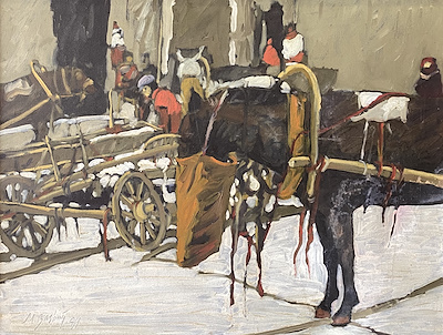 Mehmet Başbuğ imzalı tablo — Yağlı Boya, 50×65 cm, 58.685 TL müzayede satışı