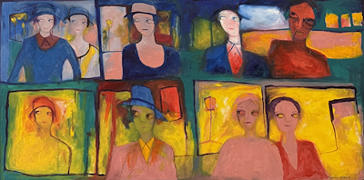 Mehmet Güreli imzalı tablo — Yağlıboya, 100×200 cm, 428.854 TL müzayede satışı