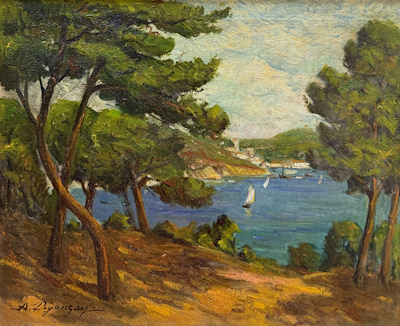 Adil Doğançay imzalı tablo — Yağlı Boya, 50×61 cm, 191.856 TL müzayede satışı