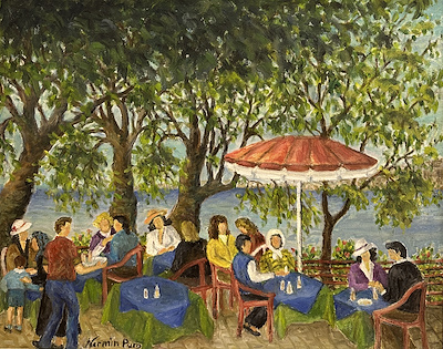 Nermin Pura imzalı tablo — Yağlı Boya, 41×50 cm, 76.742 TL müzayede satışı