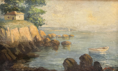 Selami Barutçu imzalı tablo — Yağlı Boya, 35×57 cm, 90.285 TL müzayede satışı