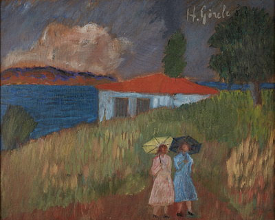 Hamit Görele imzalı tablo — Yağlı Boya, 40×50 cm, 586.852 TL müzayede satışı