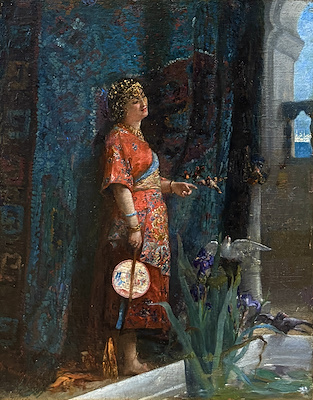 Alphonse Gaudefroy imzalı tablo — Yağlı Boya, 33×41 cm, 315.997 TL müzayede satışı