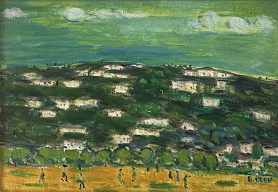 Eşref Üren imzalı tablo — Yağlı Boya, 35×50 cm, 180.570 TL müzayede satışı