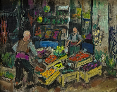 Elif Naci imzalı tablo — Yağlı Boya, 33×41 cm, 406.282 TL müzayede satışı