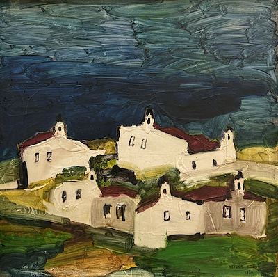 Necdet Kalay imzalı tablo — Yağlı Boya, 70×70 cm, 270.855 TL müzayede satışı
