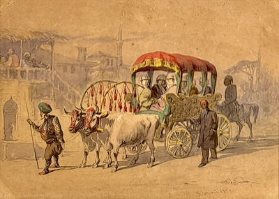 Comte Amadeo Prezıosı imzalı tablo — Karışık Teknik, 20×26 cm, 191.856 TL müzayede satışı