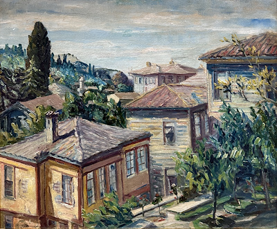Selahattin Teoman imzalı tablo — Yağlı Boya, 54×65 cm, 293.426 TL müzayede satışı
