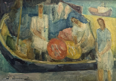 İlhami Demirci imzalı tablo — Yağlı Boya, 45×65 cm, 203.141 TL müzayede satışı