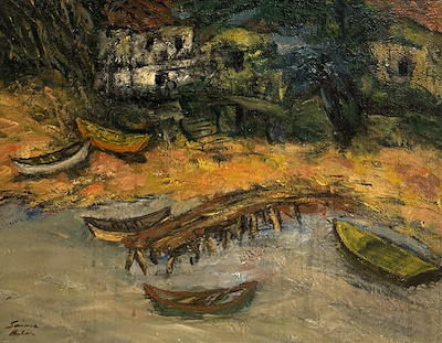 Saime Belir imzalı tablo — Yağlı Boya, 43×55 cm, 72.228 TL müzayede satışı