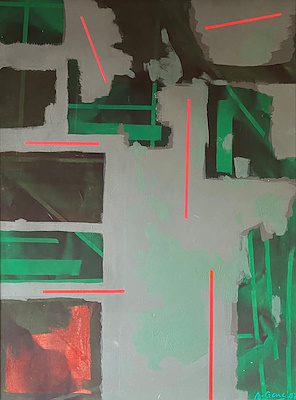Adem Genç imzalı tablo — Akrilik Boya, 120×90 cm, 112.856 TL müzayede satışı