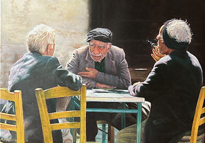 Mustafa Sekban imzalı tablo — Yağlıboya, 54×73 cm, 343.805 TL müzayede satışı