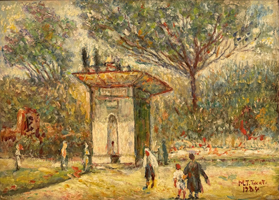 Mustafa Turgut Tokat imzalı tablo — Yağlı Boya, 34×47 cm, 148.982 TL müzayede satışı