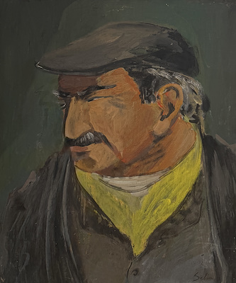 Selim Turan imzalı tablo — Yağlı Boya, 59×49 cm, 148.982 TL müzayede satışı